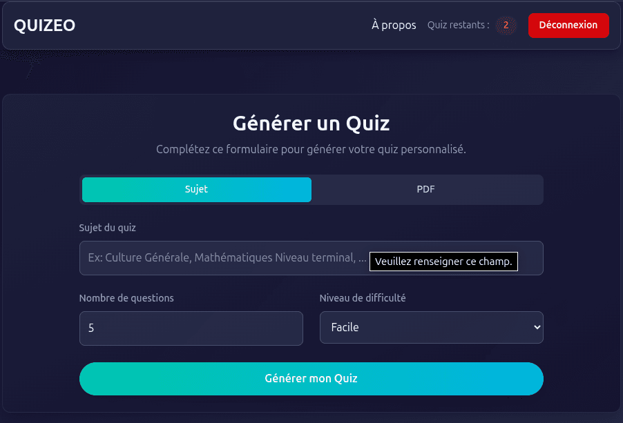 Quizeo